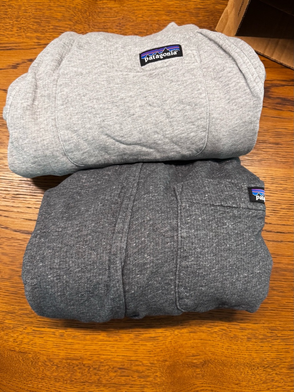 Patagonia Sweatpants Duo - Light Gray & Dark Heather Gray